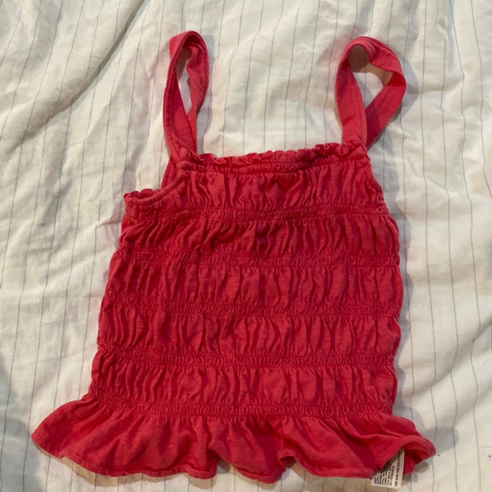 Neon Pink Target Tank Top